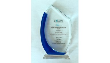 Awarded 2015 Best Sales Engineer from Yxlon